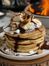 S’mores Stuffed Pancakes: An Incredible Ultimate Recipe